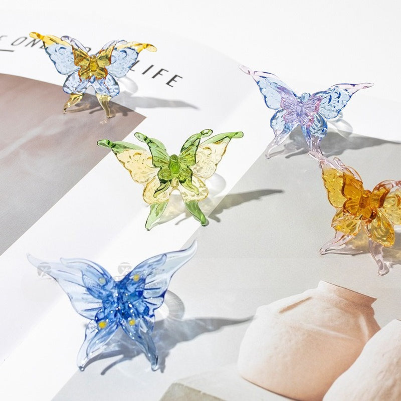 Slow Time Ethnic-inspired elements Unique design Butterfly ring