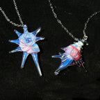 Slow Time Handcrafted Imported Glazed Conch Shell Imitation Pendant