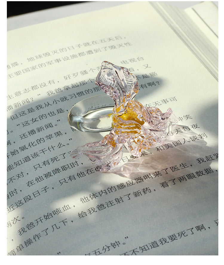 Slow Time Original Design Iris Ring