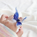 Slow Time Niche Design Handcrafted Glass Ring Jewelry