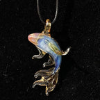 Slow Time Handcrafted Color-Changing Little Carp Pendant