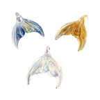 Slow Time Handcrafted Transparent Dreamlike Mermaid Pendant