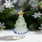 Slow Time Glazed Christmas Tree Painted Craft Ornament
