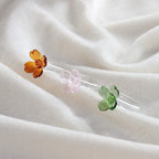 Slow Time Sunflower Craft Glazed Crystal Ring