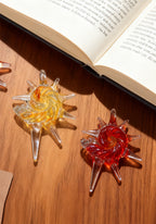 Slow Time  Handcrafted Glass Niche Boutique Conch Shell Necklace