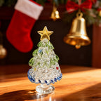 Slow Time Glazed Christmas Tree Painted Craft Ornament