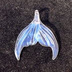 Slow Time Handcrafted Transparent Dreamlike Mermaid Pendant