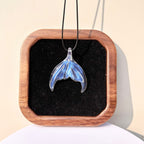 Slow Time Handcrafted Transparent Dreamlike Mermaid Pendant