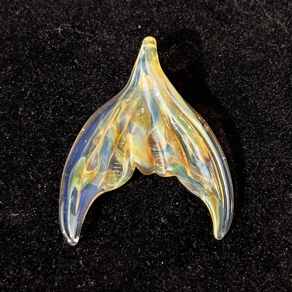 Slow Time Handcrafted Transparent Dreamlike Mermaid Pendant