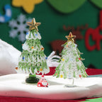 Slow Time Glazed Hand-Brushed Christmas Tree Ornament