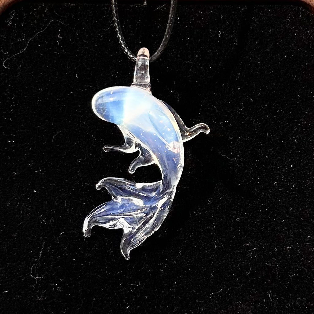 Slow Time Handcrafted Color-Changing Little Carp Pendant