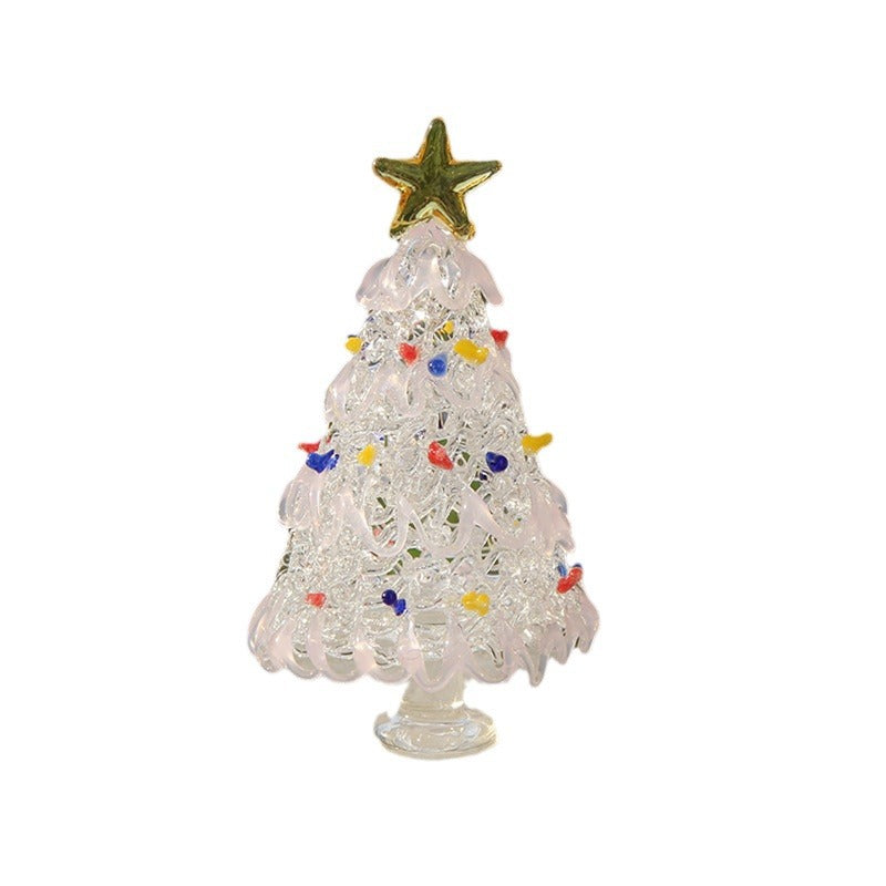 Slow Time Handcrafted Glazed Christmas Tree