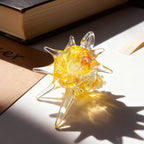 Slow Time  Handcrafted Glass Niche Boutique Conch Shell Necklace