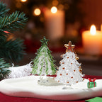 Slow Time Glazed Hand-Brushed Christmas Tree Ornament