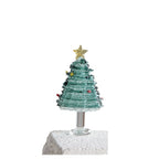 Slow Time Glazed Art Glass Silk Christmas Tree