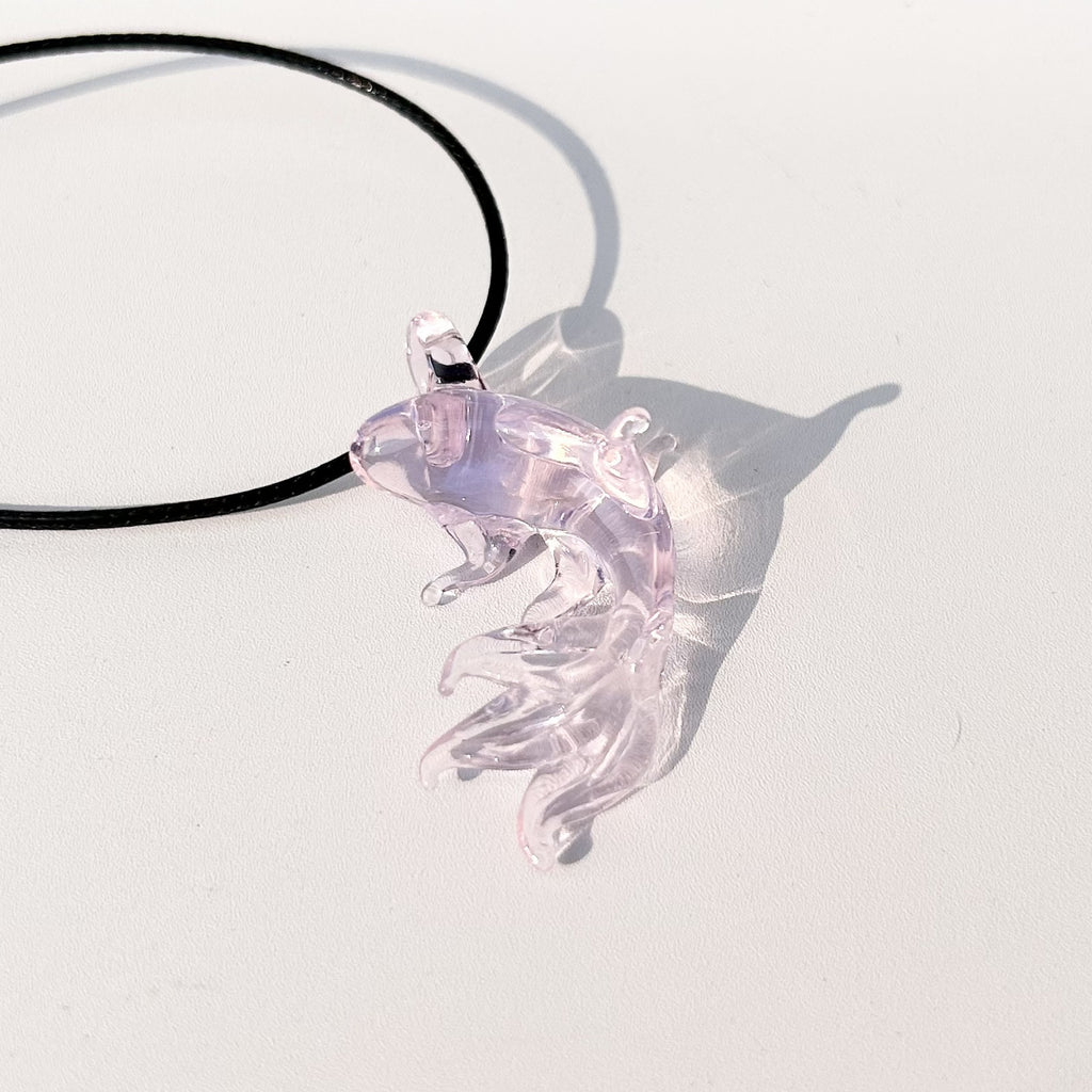 Slow Time Handcrafted Color-Changing Little Carp Pendant