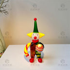 Slow Time Handcrafted Healing Clown Desktop Ornament