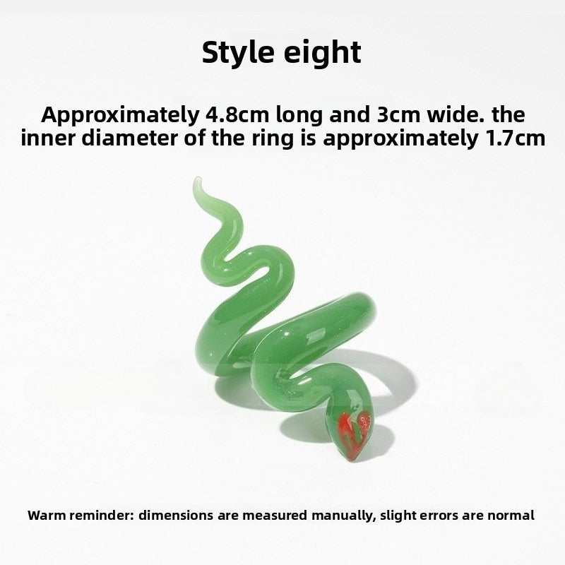 Slow Time Retro Fairy-Style Floral Ring