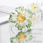 Slow Time Retro Fairy-Style Floral Ring