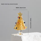Slow Time Glazed Art Glass Silk Christmas Tree