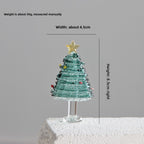 Slow Time Glazed Art Glass Silk Christmas Tree