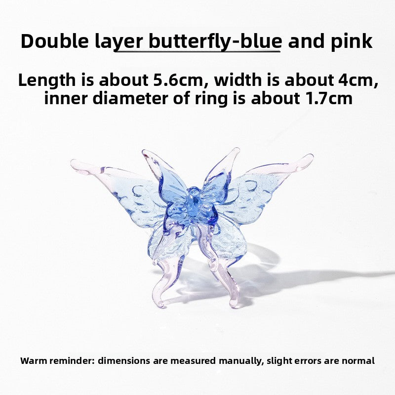 Slow Time Niche Chinese-inspired butterfly ring