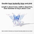 Slow Time Niche Chinese-inspired butterfly ring