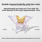 Slow Time Ethnic-inspired elements Unique design Butterfly ring