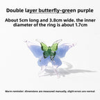 Slow Time Niche Chinese-inspired butterfly ring