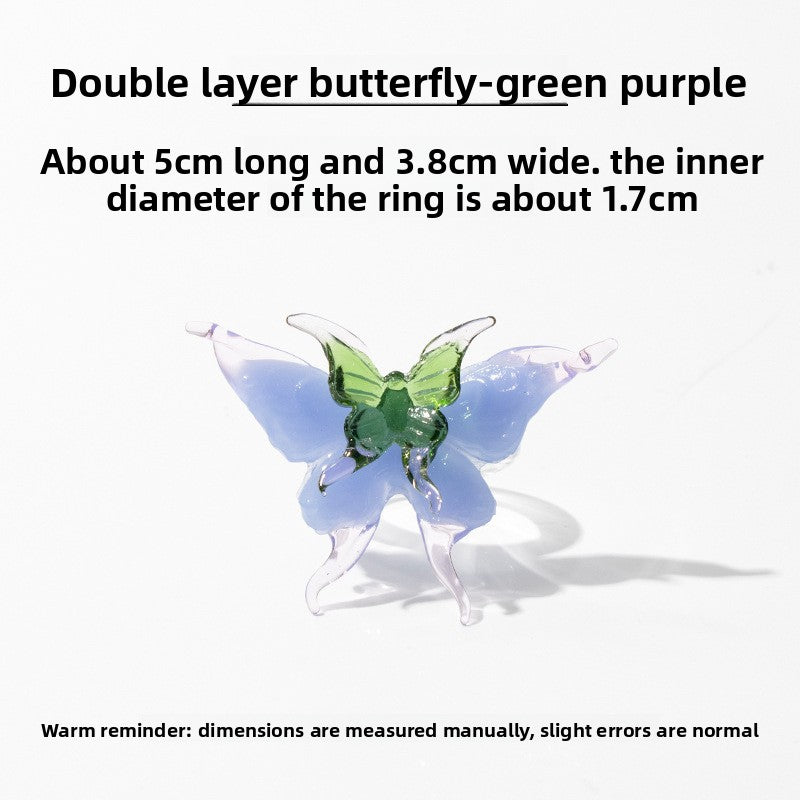 Slow Time Niche Chinese-inspired butterfly ring