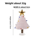 Slow Time Handmade Christmas Tree Desktop Ornament