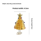 Slow Time Handmade Christmas Tree Desktop Ornament