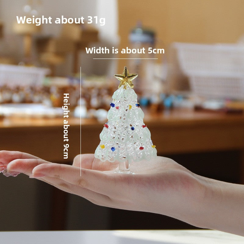 Slow Time Handcrafted Glazed Christmas Tree