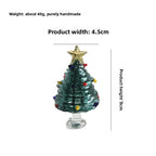 Slow Time Handmade Christmas Tree Desktop Ornament