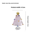 Slow Time Handmade Christmas Tree Desktop Ornament