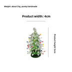 Slow Time Handmade Christmas Tree Desktop Ornament