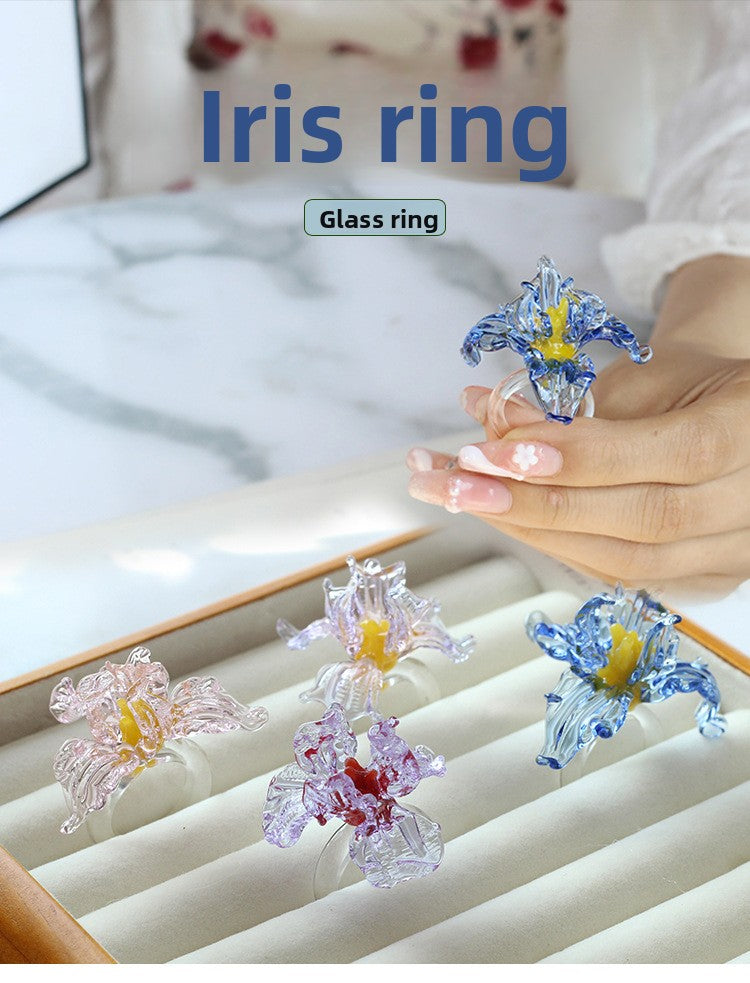Slow Time Original Design Iris Ring