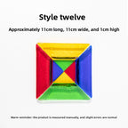 Slow Time Glazed Colored Glass Small Dish