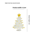 Slow Time Glazed Hand-Brushed Christmas Tree Ornament