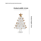 Slow Time Glazed Hand-Brushed Christmas Tree Ornament