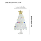 Slow Time Glazed Hand-Brushed Christmas Tree Ornament