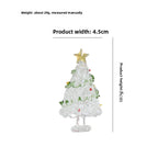 Slow Time Glazed Hand-Brushed Christmas Tree Ornament