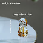 Slow Time Creative Cat Home Glass Art