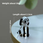 Slow Time Creative Cat Home Glass Art