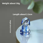 Slow Time Creative Cat Home Glass Art