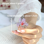 Slow Time Original Design Iris Ring
