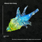 Slow Time Handcrafted Imported Glazed Conch Shell Imitation Pendant