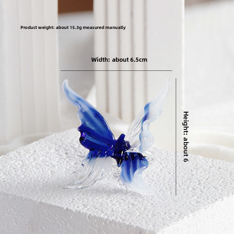 Slow Time Niche Design Handcrafted Glass Ring Jewelry