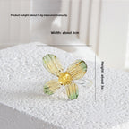 Slow Time Niche Design Handcrafted Glass Ring Jewelry