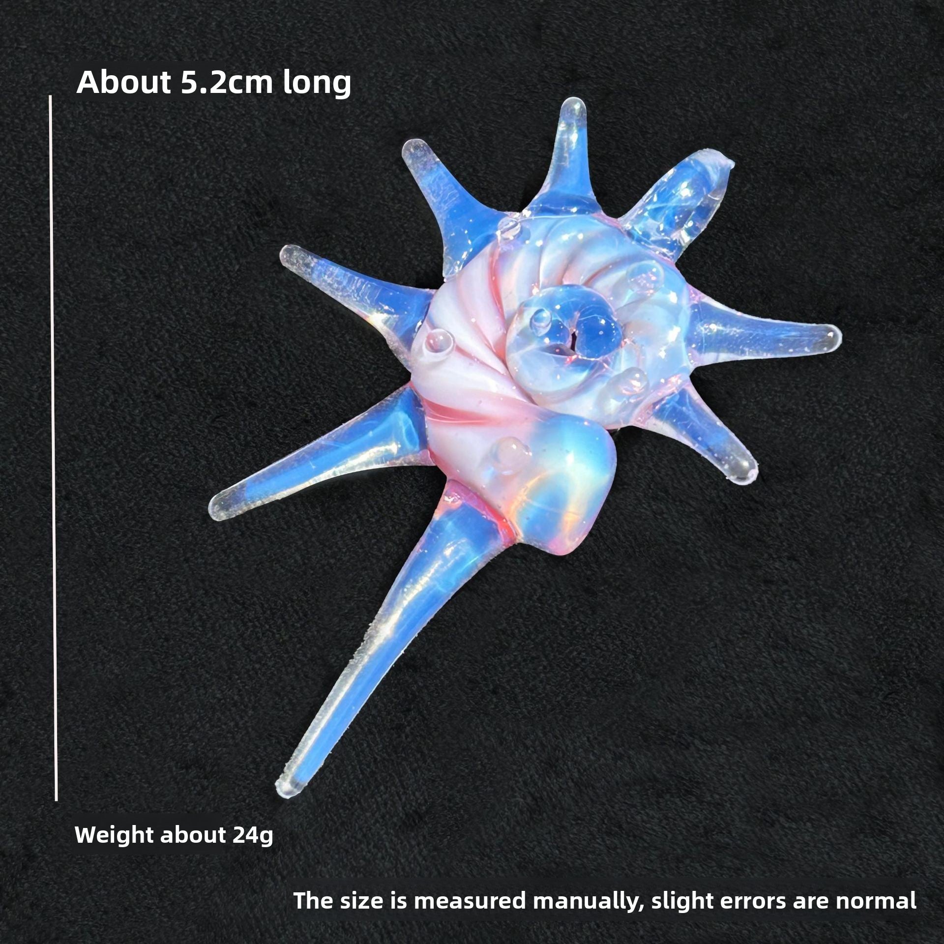 Slow Time Handcrafted Imported Glazed Conch Shell Imitation Pendant